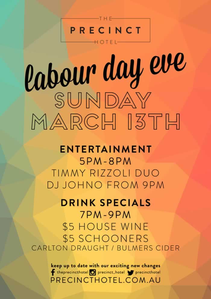 Labour Day Melbourne long weekend ideas and events