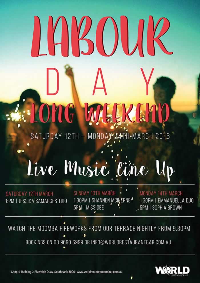 Labour Day Long Weekend 2024 Victoria Dotti Gianina