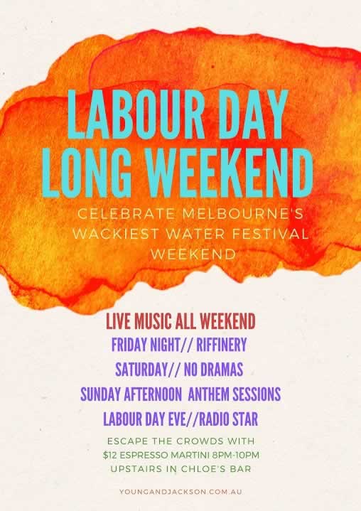 Labour Day Melbourne long weekend ideas and events