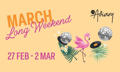 Labour Day at the Aviary Perth